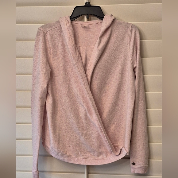 CALIA by Carrie Underwood Light Pink Wrap Hoodie - Picture 3 of 5
